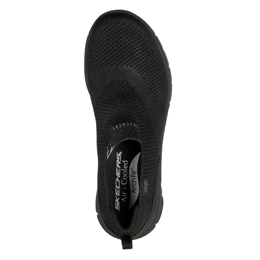 Skechers Arch Fit Refine 2.0 Cascade Black Slip-On Shoes 6.5 - Picture 6 of 9